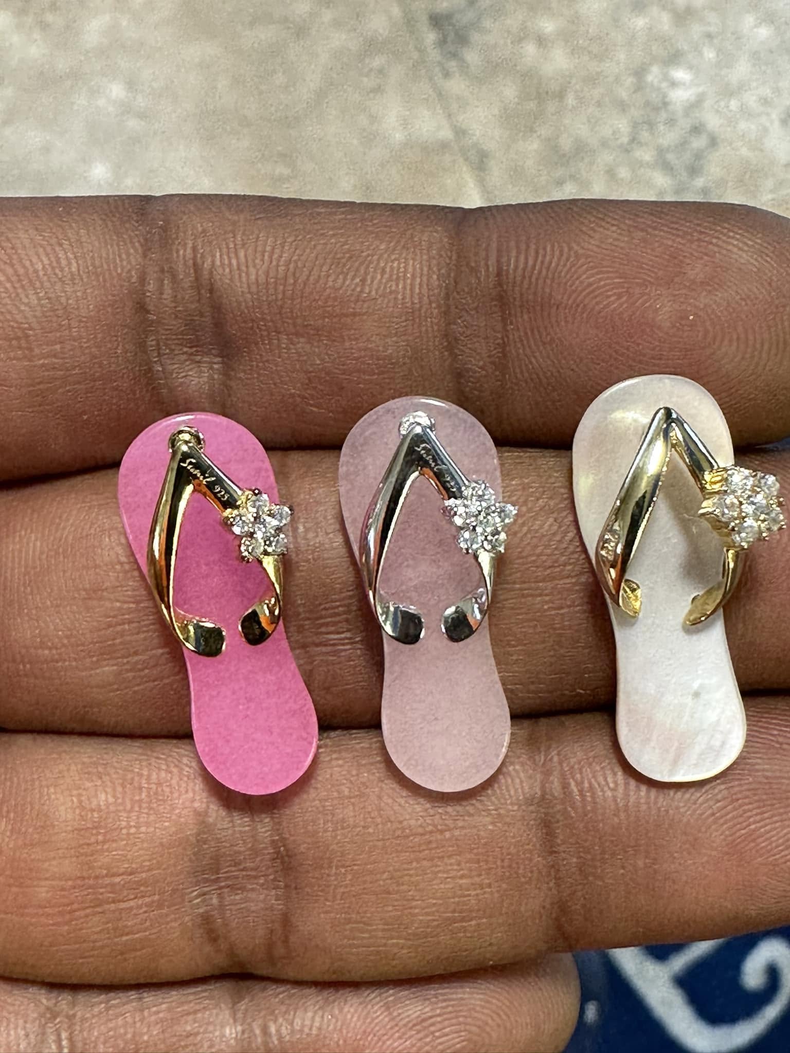 Sandal jewelry trio